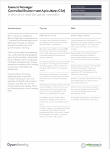 General Manager Dyson